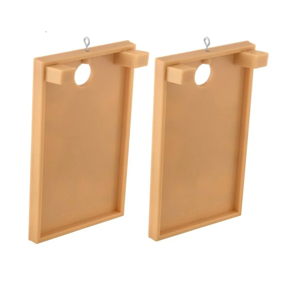 Hallmark Keepsake 2025 Corn Ho-Ho-Hole Santa Cornhole‎ Ornaments Set of 2 NEW